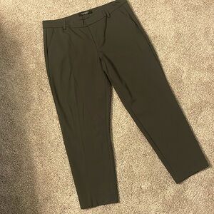 Olive green Liverpool Renee knit pants